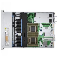 Сървър Dell PowerEdge R450,, Chassis 8x2.5" (SAS/SATA), 1 CPU, Intel Xeon Silver 4309Y (2.8G, 8C/16T), 16GB RDIMM, 3200MT/s, PERC H755, 5x 1.2TB Hard Drive ISE SAS 12Gbps, iDRAC9 Basic 15G, Dual 700W Titanium PSU, Riser Config 0, No Bezel, 36M ProSupport 